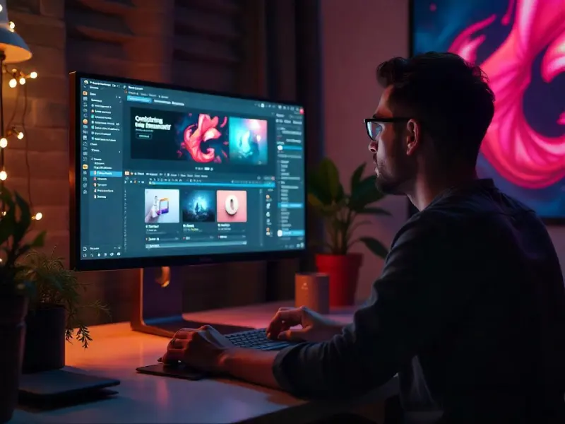 Designer using free AI tools for content creation 2025, part of the best free AI tools 2025 lineup.