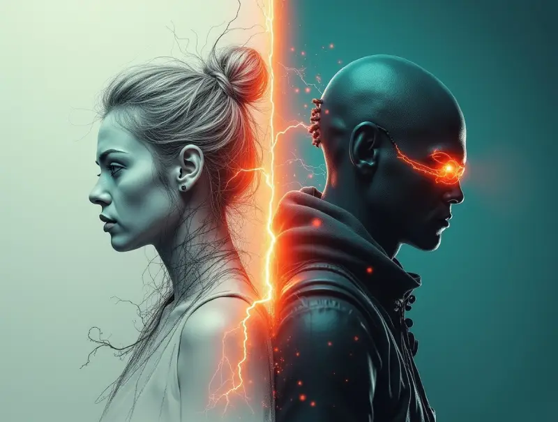 Before and after using AI sketch generator to turn doodle into masterpiece