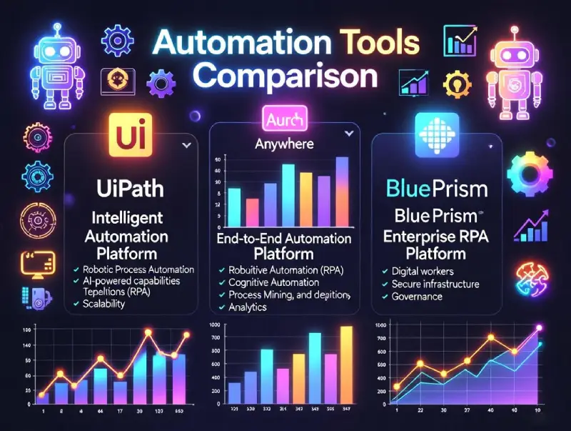 Comparison of leading RPA tools for developers and enterprises