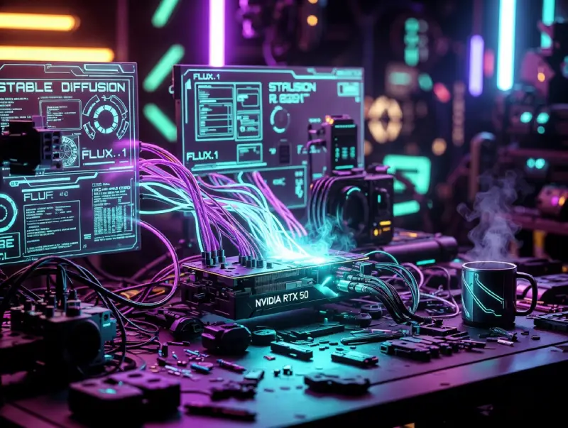 2026 AI tech stack – Stable Diffusion vs Flux comparison