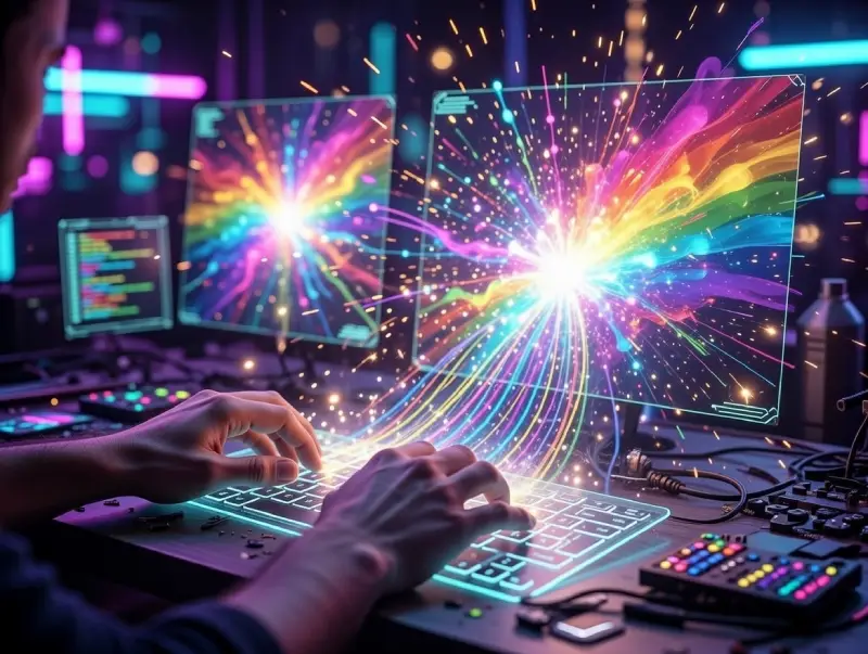 Step-by-step AI art generator tutorial in action