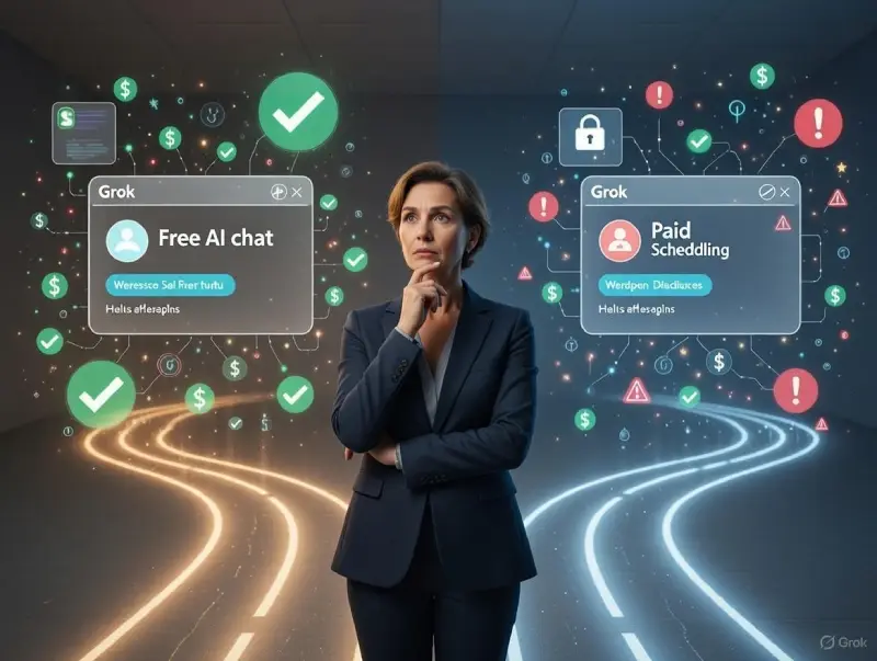 Reality check on limitations of free vs paid AI tools for beauty businesses