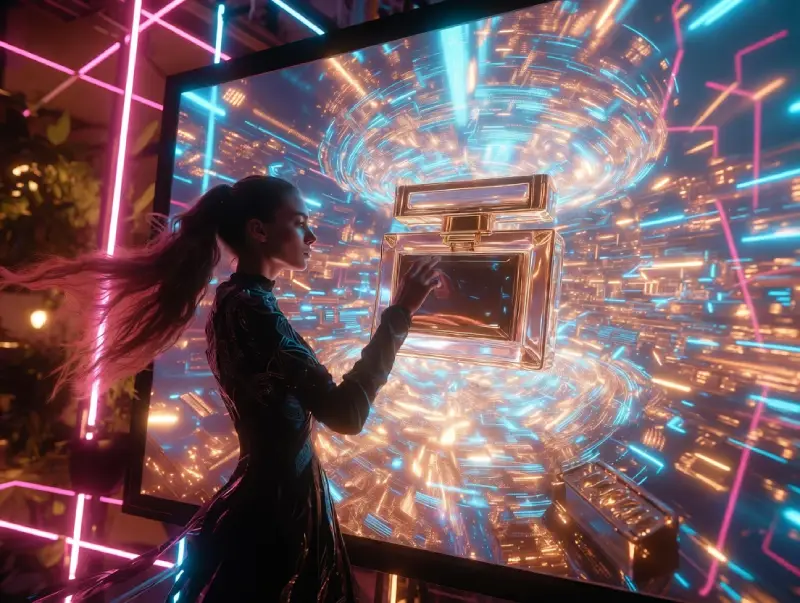  Futuristic AI image generation trends 2026 – synthetic reality being created